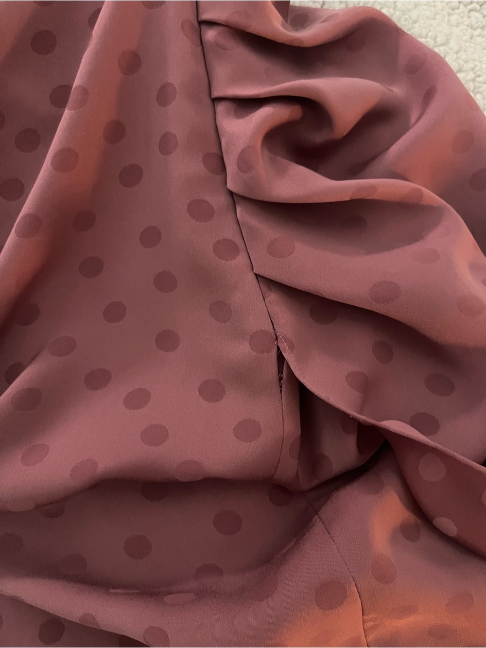 Favorite Daughter Singles Table Dress - Mauve polka dot size 4 - Picture 7 of 7